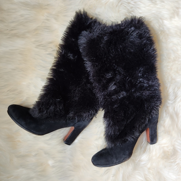 Sam Edelman- Fur Boots - Picture 12 of 14
